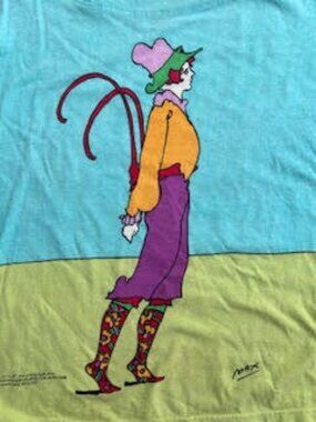 Vintage Peter Max Art Longsleeve Tee